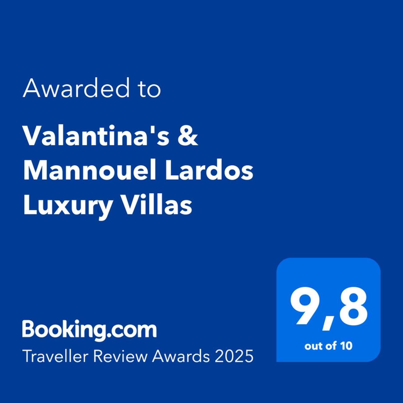 Valantina'S & Mannouel Lardos Luxury Villas Екстериор снимка